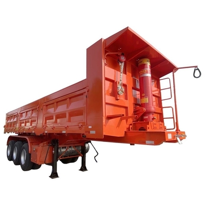3-assige tractor dump truck steenkool half-trailer 50-80 ton voor de behoeften van de klant