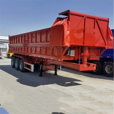 Hoofdbalk 500 mm Hoogte Q345b Tipping Trailer voor 50T 60T 80T bij de klant behoeften