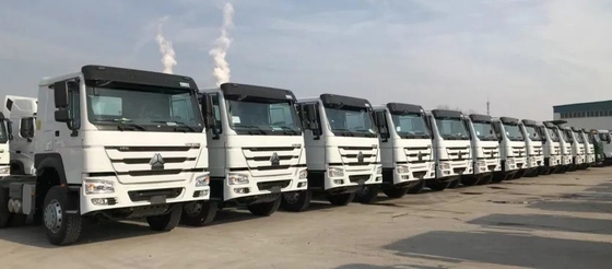 1 jaar naverkoopservice korting voorraad diesel 6x4 trekker truck HOWO aanhangwagen