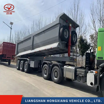 Bandnummer Raadpleeg de klantenservice Lifting Tipping Dump Tipper Semi Truck Trailer