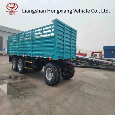 Semi-truck tipping trailer dumper trailer met 12r22.5 banden en 1 jaar naverkoopservice