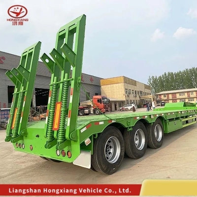 Laagbedladers met een lengte van 30 ton met een laag bed en een plat dek
