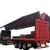 Camionette lichtverspreide vleugel open staal half-aanhangwagen vliegend vleugel transportvoertuig