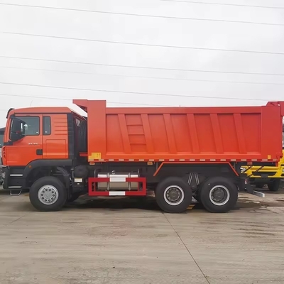 8x2 aandrijving 520 pk F3000 X3000 30 ton Handleiding Gebruikte Shacman Dump Truck Venster Handleiding