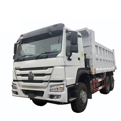 HOWO 8X4 375 Tipper 500 pk Tippergebruikte dumptruck met luchtophanging Bestuurder hoofdstoel
