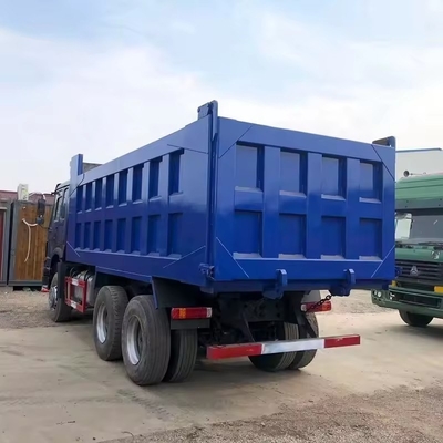 HOWO 8X4 375 Tipper 500 pk Tippergebruikte dumptruck met luchtophanging Bestuurder hoofdstoel
