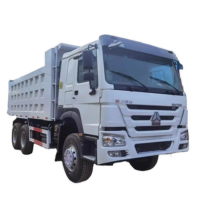Buisloos bandenontwerp Gebruikte mijnbouw dumptruck HOWO 375HP Rechtsrijder 10 Wiel 6X4