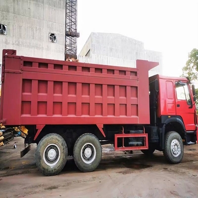 Gebruikte HOWO-dumptruck met een bruto voertuiggewicht van 5001-10000 kg en een capaciteit van 8,2 ton