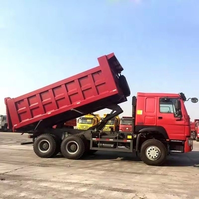 Goedkope handleiding Venster Sinotruck HOWO 371HP 6 * 4 Dump Truck met 18cbm Capaciteit