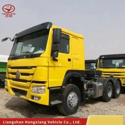 1 Jaar Na-verkoopservice Aanpassing HOWO Tipper Truck 6X4 371HP Tractor Truck
