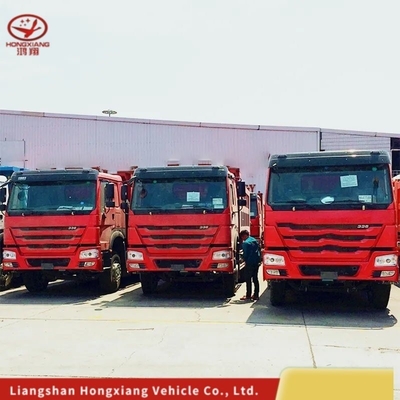 400 pk buisloze banden ontwerp 6x4 trekker vrachtwagen met 8,2 ton laadvermogen en brandstof-motor