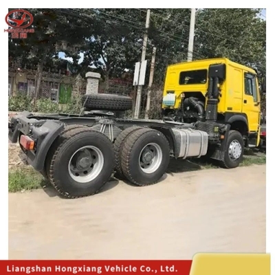 400 pk buisloze banden ontwerp 6x4 trekker vrachtwagen met 8,2 ton laadvermogen en brandstof-motor