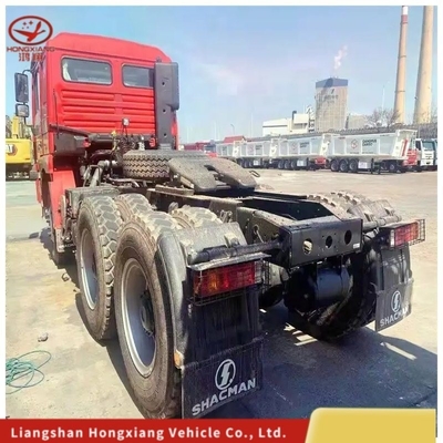 10 Wieler 6*4 HOWO Traktorhoofd Truck 371HP 375HP 40 50 60 100tons met handbril