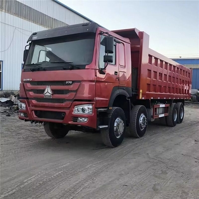 Verkoop 10 wielen gebruikte Sinotruck HOWO 6*4 371HP Dump Tipper Truck met een capaciteit van 10,2 ton