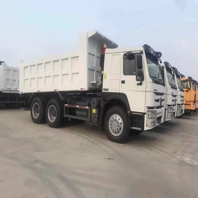 Verkoop 10 wielen gebruikte Sinotruck HOWO 6*4 371HP Dump Tipper Truck met een capaciteit van 10,2 ton