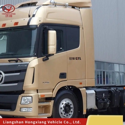 6X4 460 pk aanhangwagentractor 10 wielen trekwagen voor maximaal koppel Nm 500-1000nm