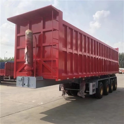 1 jaar naverkoopservice door de klant nodig voor zware achterste dump half-trailer