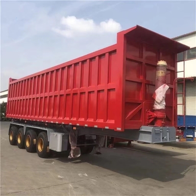 1 jaar naverkoopservice door de klant nodig voor zware achterste dump half-trailer
