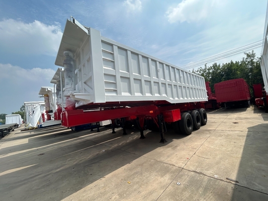 1 jaar naverkoopservice door de klant nodig voor zware achterste dump half-trailer