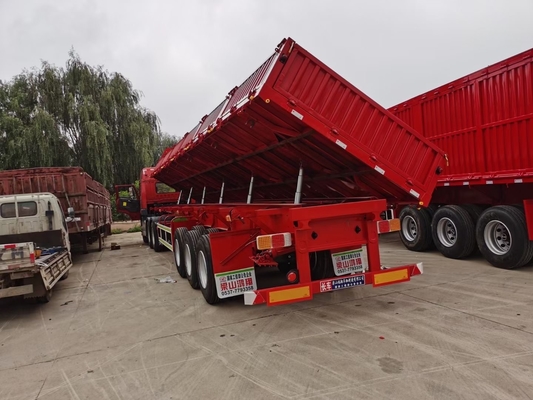ABS anti-blokkering remsysteem 3 assen hoog bed zelfdumping/tilping halfrijtuig verkoop