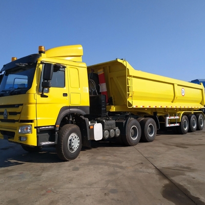 Custom 3-Axle Dump Truck Trailer met en 40-150 ton capaciteit door de klant behoeften