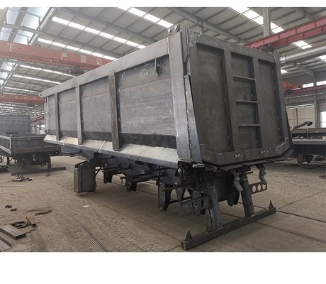 Custom 3-Axle Dump Truck Trailer met en 40-150 ton capaciteit door de klant behoeften