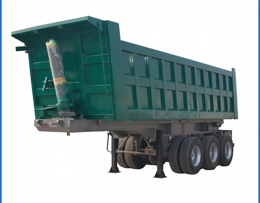 3-assige 40-100 ton achterste dumptruck achterste punt half-trailer voor geavanceerde technologie