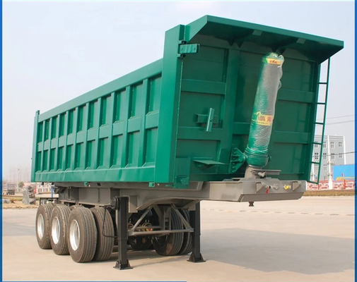 3-assige 40-100 ton achterste dumptruck achterste punt half-trailer voor geavanceerde technologie