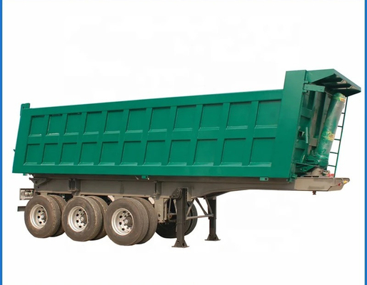 3-assige 40-100 ton achterste dumptruck achterste punt half-trailer voor geavanceerde technologie
