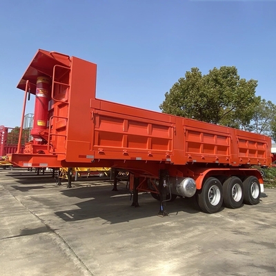 3-assige tractor dump truck steenkool half-trailer 50-80 ton voor de behoeften van de klant