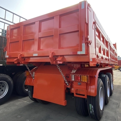 3-assige tractor dump truck steenkool half-trailer 50-80 ton voor de behoeften van de klant