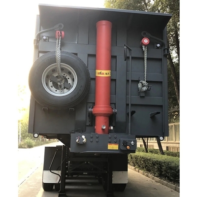 Zelfdompende 6-assige dumptrailer dumptruck transport half-trailer voor zware ladingen