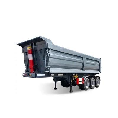 Truck Trailer U-vorm Hydraulische cilinder Achterkant Side Dump Tipping Tipper Truck voor het mijnen van Rock Sand Ore