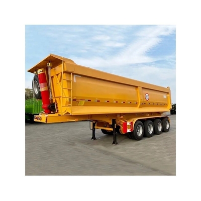 25cbm 32cbm U-vormige achterste punt-kopper dumper dumper half vrachtwagen aanhanger voor zwaar werk