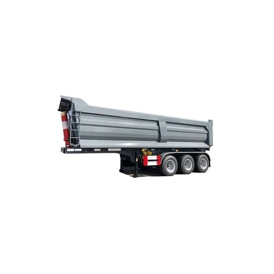 25cbm 32cbm U-vormige achterste punt-kopper dumper dumper half vrachtwagen aanhanger voor zwaar werk