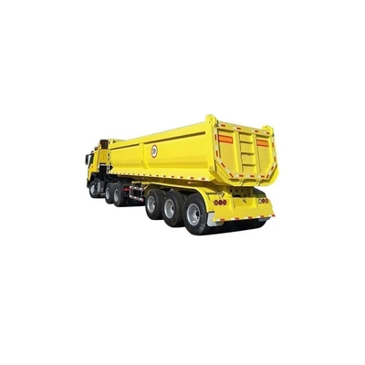 Klanten Optioneel Truck Dump Semi-trailer met hoge stabiliteit gemaakt in maximale lading 100t