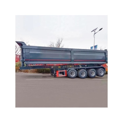 Klanten Optioneel Truck Dump Semi-trailer met hoge stabiliteit gemaakt in maximale lading 100t