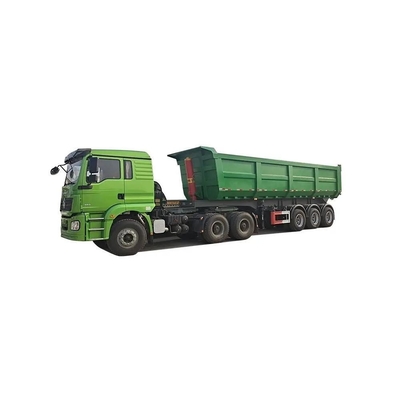 6-assige dumptrailer dumptruck transport half-trailer met ABS anti-blokkeringrem systeem