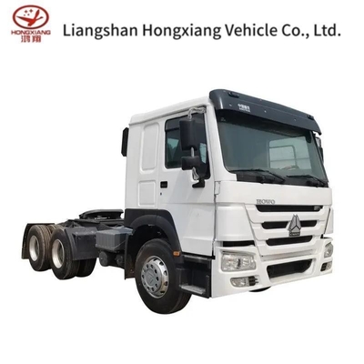 HOWO Sinotruk Trucks Hoofd Gebruikte trekkertruck met banden en aanpassing