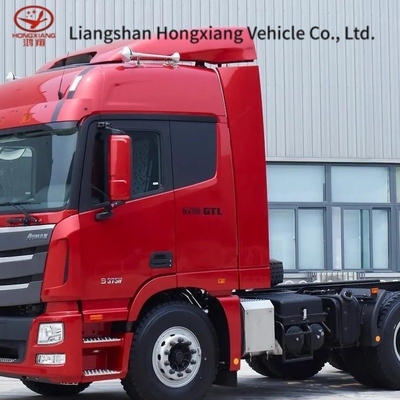 Handmatig venster zware comins motor 4x2 6x4 6x2 trekker vrachtwagen voor verschillende doeleinden