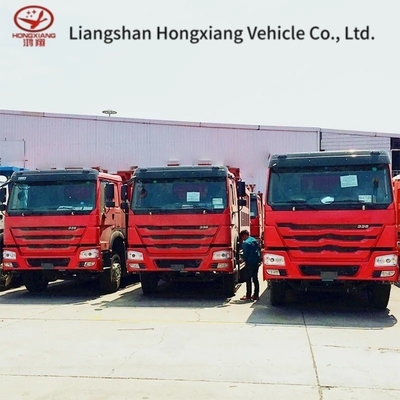 Handmatig venster zware comins motor 4x2 6x4 6x2 trekker vrachtwagen voor verschillende doeleinden