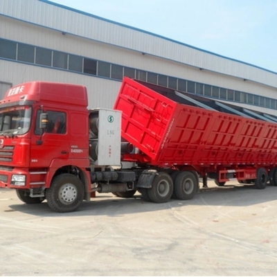 Flatbed Container Semi Trailer met 1 jaar naverkoopservice en 8.12.16 Bandnummer