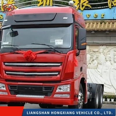 Segment zware vrachtwagen HOWO 6X4 371HP 375 trekkerkop met bandencertificering GCC