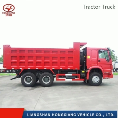 Sinotruk HOWO 6X4 10 Wheeler Gebruikte Prime Mover Tractor Head Truck met handmatig venster
