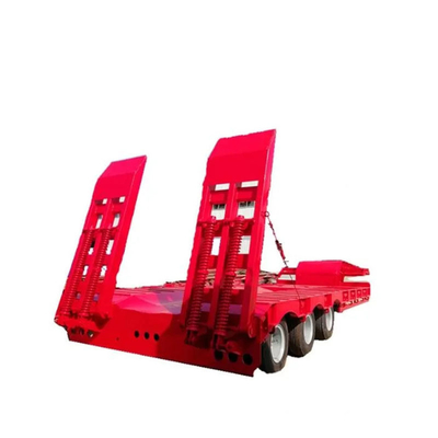 40 ton 3/4/5-assige vrachtwagen laagbed half-aanhangwagen met en ABS anti-blokkering remstelsel