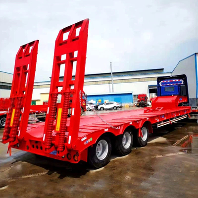 40 ton 3/4/5-assige vrachtwagen laagbed half-aanhangwagen met en ABS anti-blokkering remstelsel