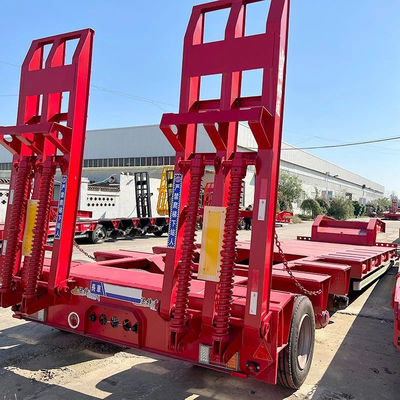 40 ton 3/4/5-assige vrachtwagen laagbed half-aanhangwagen met en ABS anti-blokkering remstelsel