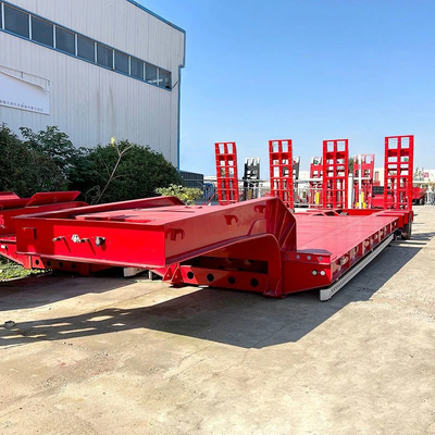 1 Jaar Na-verkoopservice Semi-trailer 3 Assen Custom Tractor Transport Tray Transport van goederen