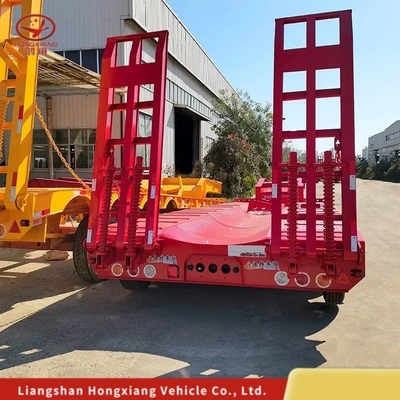 60 Tons Gooseneck Drop Deck Semi-trailer / Low Bed Trailer met Consult Customer Service