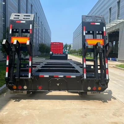 40 ton 3 assen 4 assen Lowboy Semi-trailer met hoge laadcapaciteit en duurzaamheid